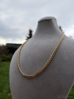 Zlaty řetež ANKR - Nový vzor - 54.7G 585 14K - KRÁSNÝ KOUSEK - 8