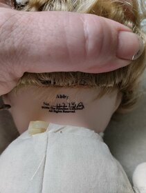 Značené porcelánové miminko celokloubové - 8