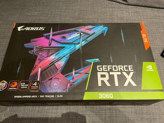 Gigabyte AORUS GeForce RTX 3060 Elite 12GB - 8