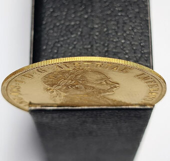 Zlatý R-U 4 Dukát 1873, velmi vzácný, TOP stav. - 8