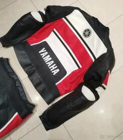 Yamaha GYTR-Pánská kožená moto kombinéza - 8