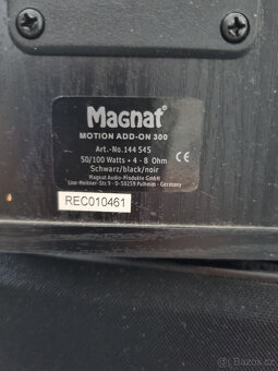 Domácí kino, Reciever Onkyo ,reproduktory a subwoofer Magnat - 8