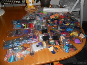 Sady flitrů na obrázky - nové + načaté + 3kusy obrázky-foto - 8