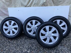 Plechové disky + zimní pneu Barum 195 / 65 R18 4,5 mm - 8