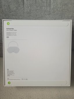 Nové sluchátka originálně zabalená Apple AirPods Max - modré - 8