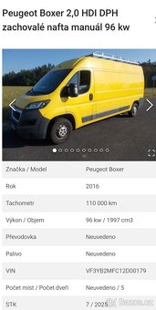 Fiat Ducato 2.0 HDI 2016 pouze 108000 km dobrá výbava Stk - 8