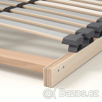 Ikea Neiden Postel Masiv 140 x 200 Rošty LÖNSET - 8