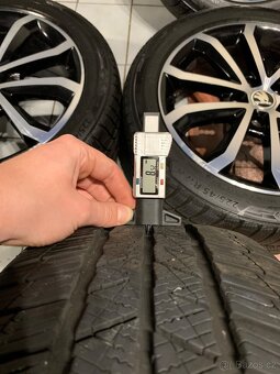 Alu kola Škoda R17 5X112 ZÁNOVNÍ ZIMNÍ PNEU 225/45 R17 HAWK - 8