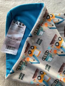 Unuo softshellová bunda-NOVÁ, čepice a nákrčník bagry - 8