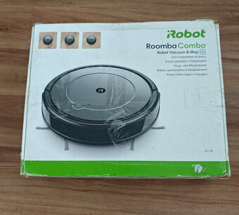Značkový robotický vysavač iRobot Roomba Combo 1138 - 8