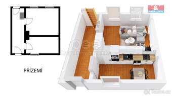 Prodej chalupy, 65 m², Nalžovské Hory - 8