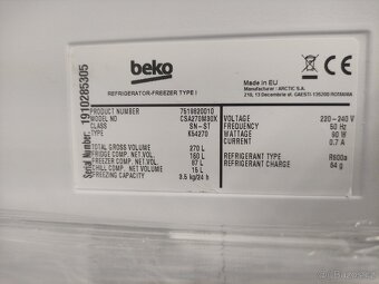 Lednice s mrazákem Beko - 8