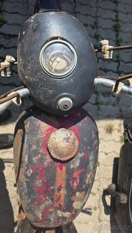 ČZ 175, TYP 450, z roku 1961 včetně vozíku PAV 40 - 8