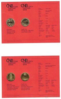 Kompletní sada KULTURNÍ PAMÁTKY, Proof - 8