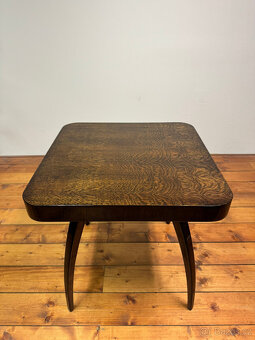 Konferenční stolek Halabala po renovaci - šelak - 8