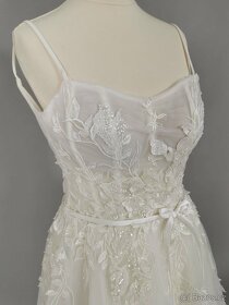 Luxusní nenošené svatební šaty, Lucile, XS/S - 34/36 EU - 8