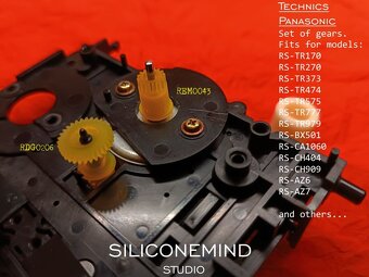 Sada ozub.kol Technics, Panasonic ( REM0043 + RDG0206) - 8