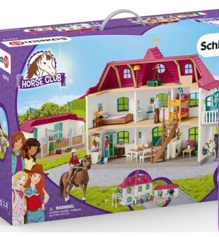 Schleich Velký dům se stájí a příslušenstvím - 8