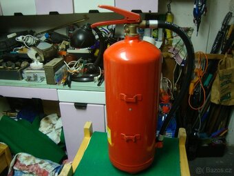 Hasící přístroj hasičák mini bar červený pěkný PC:2600Kč - 8