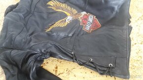 Dětská kožená bunda Harley Davidson 4-8let - 8
