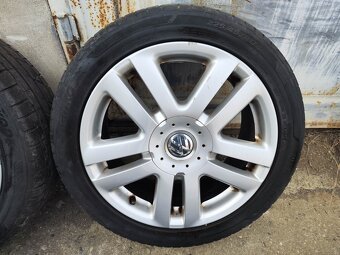 17"letní alu sada Estoril 5x112 origo Sharan Golf 6 5 Caddy - 8