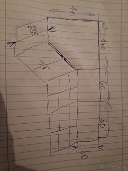Rohová a rovná ikea skřín - 8