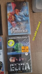 Válečné a další Vhs videokazety. Celkem 32 kusu. Posílám - 8