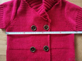 Pletený svetr vesta vel. 140 - 8