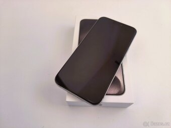 apple iphone 15 PRO MAX 256gb Natural Titanium / Batéria 90% - 8