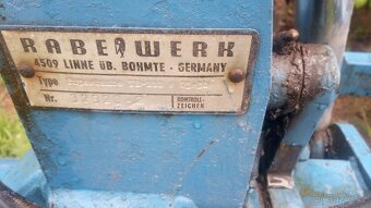 Pluh, tříradličný obracak, Rabewerk - 8
