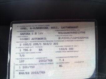 Opel Zafira 1.8 - 8