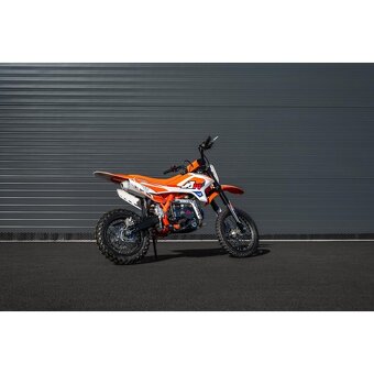 Pitbike Leramotors Thunder 125, poloautomat, 14/12, zeleny - 8