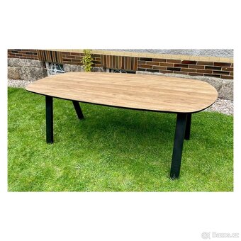 Masivní jídelní stůl - Kenia 210 cm - 8