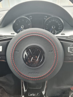 VOLANT VOLKSWAGEN R RLINE GTD GTI - KOZA / KARBÓN - 8