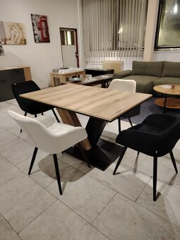 nový rozkládací designový jídelní stůl - 8