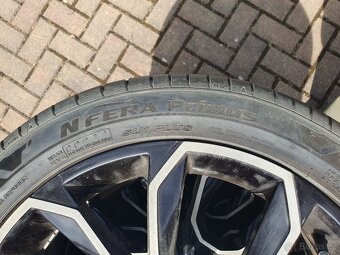 Alu disky R17x7.0, rozteč 5x112, letní pneu Nexen - 8