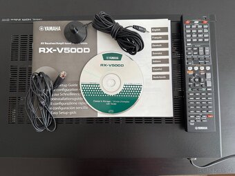 AV RECEIVER ZESILOVAČ YAMAHA RX-V500D AIRPLAY HDMI MHL DAB+ - 8