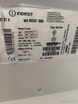 Prodám ledničku indesit - 8