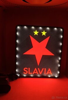 Prodám nové logo SK Slavia s podsvětlením - 8