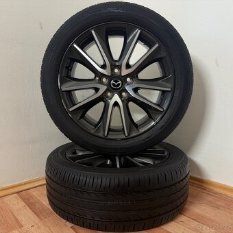 MAZDA CX-3 5x114,3 R18 ET50+LETNÍ 215/50R18 7mm - 8