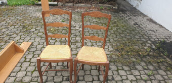 Dubový jídelní stůl (set) - 8