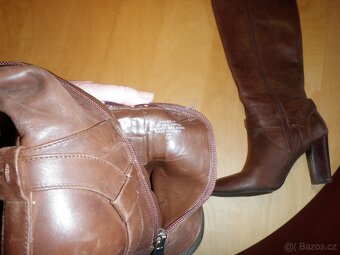 kožené kozačky zn. Tommy Hilfiger - vel. 38 - 8