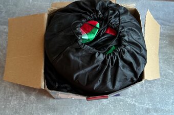 Vánoční dekorace - Velký nafukovací LED sněhulák - 8