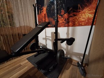 Posilovací věž + kotouče - 8