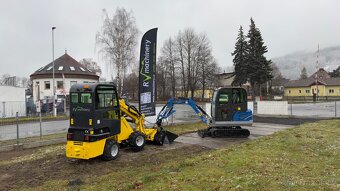 Prodám minibagr NDI330 - R King - motor Kubota - 8
