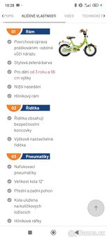 Prodám dětské kolo , odrážedla a sedačku na kolo - 8
