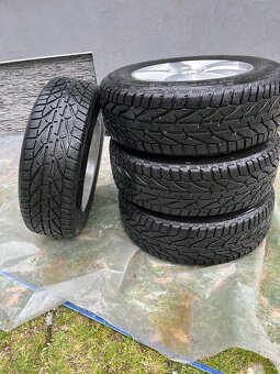 Originál disky Volkswagen a zimní pneu 17 - 8