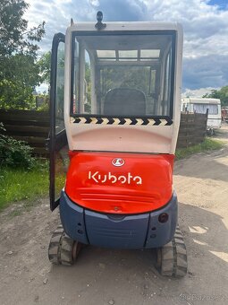 Kubota KX41-3V Minibagr 1.8t + 3x lžíce - 8