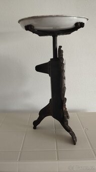 Velmi staré 15kg velké jednomiskové váhy cca 100let staré - 8