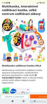 Multifunkční kostka Hola - 8